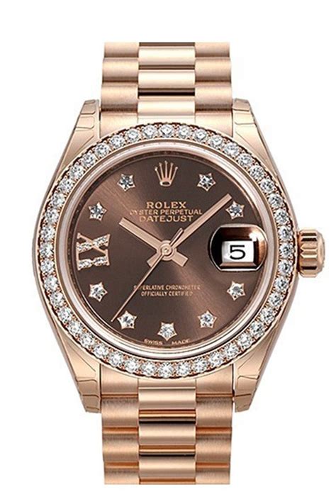 rolex rose gold women|18k rose gold rolex.